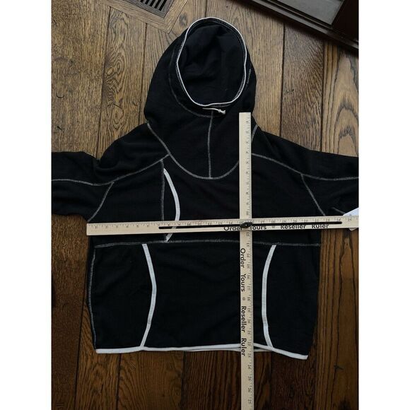 Free People FP Movement Women's On The Run Hoody Black NWT Size Large - Picture 3 of 4